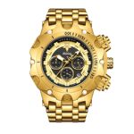 Orimart Luxury Alloy Men's Quartz Watch Chronograph Pointer Dial Multi-Function Three-Eye Business Dress Watch - Image 6