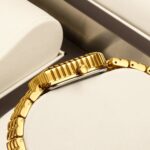 Women's Vintage Tonneau Quartz Watch - 9mm Ultra-Thin Stainless Steel Band, Elegant Waterproof Analog Timepiece for Daily Wear - Image 7