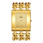 Orimart Daily Couple Watch for Women Full Diamond Dial Double Chain Strap 9mm Thin Case Pointer Quartz Waterproof Fashion Watch - Image 7