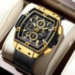 Men's Barrel-Shaped Quartz Watch - Luminous Dial , Waterproof Analog Timepiece for Daily Wear - Image 6