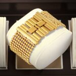 Women's Fashion Diamond-Accent Quartz Watch-Gold-Tone Alloy Bracelet Water Resistant 10m Modern Luxury Daily Wear - Image 6