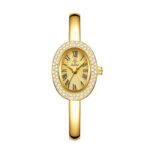 Women's Vintage-Style Digital Quartz Watch - Alloy Bracelet Timepiece, Waterproof Analog-Digital Display for Daily Wear - Image 7