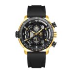 Orimart Hollow Design Men's Automatic Watch Sports Fashion Stainless Steel Silicone Strap 10M Water Resistant European Style - Image 3