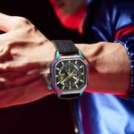 Men's Multifunctional Sports Quartz Watch - Silicone Strap & Alloy Case, Waterproof Analog Timepiece for Daily Wear - Image 6