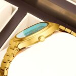 Women's Square Quartz Watch with Calendar - Vintage Minimalist Dial, Alloy Bracelet, Waterproof Analog Timepiece for Daily Wear - Image 5