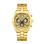 Orimart Unisex Light Luxury Fashion Quartz Watch Luminous Pointer Alloy Stainless Steel Strap 30M Water Resistant for Men Women - Image 3