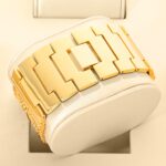 Women's Square Chain Quartz Watch - Rhinestone Accent Dial, 10M Waterproof Analog Timepiece for Daily Wear - Image 6