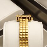 Women's Vintage Tonneau Quartz Watch - 9mm Ultra-Thin Stainless Steel Band, Elegant Waterproof Analog Timepiece for Daily Wear - Image 3