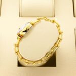 Women's Colorful Square Quartz Watch - Alloy Bracelet Analog Wristwatch, Waterproof Fashion Timepiece for Daily Wear - Image 6