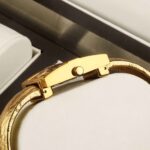 Women's Square Quartz Watch - Leather Strap & Alloy Case, Elegant Waterproof Analog Timepiece for Daily Wear - Image 4