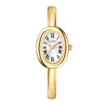 Orimart Women's Fashion Daily Oval Quartz Watch Alloy Bracelet Small Dial Roman Numerals High-End Elegant Water Resistant to 10m - Image 4