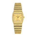 Women's Square Roman Numeral Quartz Watch with Calendar - Chain-Link Alloy Strap & Eco-Friendly Dial, 10M Waterproof - Image 2