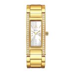 Women's Quartz Watch with Stainless Steel Case - Elegant Bracelet Timepiece, Waterproof Analog Wristwatch for Daily Wear - Image 2