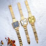 Women's Square Quartz Watch - Eco-Friendly Alloy Strap, Minimalist Dial & Crystal Accent, 10M Waterproof Analog Timepiece - Image 2
