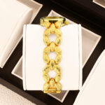Women's Bracelet Quartz Watch - Gold-Tone Alloy Band & Crystal Accent, Waterproof Analog Timepiece for Daily Wear - Image 2