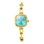 Women's Colorful Square Quartz Watch - Alloy Bracelet Analog Wristwatch, Waterproof Fashion Timepiece for Daily Wear - Image 3