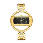 Women's Hollow-Design Quartz Watch - 10mm Ultra-Thin Alloy Bracelet, Elegant Waterproof Analog Timepiece for Daily Wear - Image 3