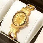 Women's Acrylic Strap Quartz Watch - Minimalist Dial & Alloy Case, Waterproof Analog Timepiece for Daily Wear - Image 2