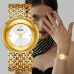 Light Luxury Ladies' Watch with Openwork Strap