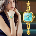 New Colorful Square Bracelet Women's Watch