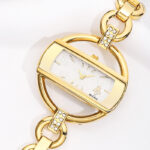 Hollow strap women's watch, light luxury temperament, waterproof quartz watch